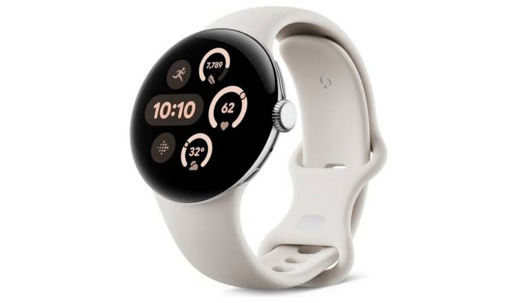 Google Pixel Watch 3 45mm Wi-Fi Smart Watch - Porcelain