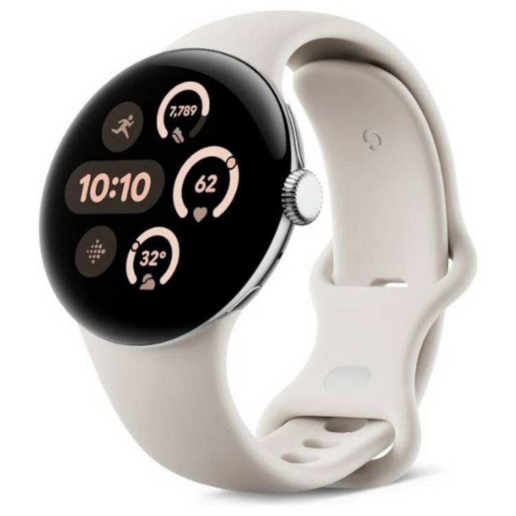 Google Pixel Watch 3 41mm Wi-Fi Smart Watch - Porcelain 0