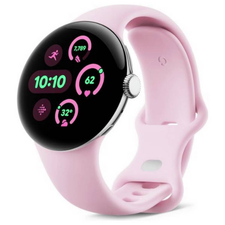 Google Pixel Watch 3 41mm Wi-Fi Smart Watch - Pink 0