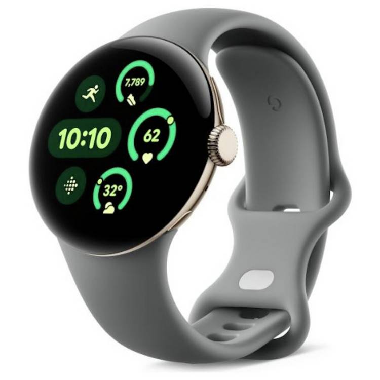 Google Pixel Watch 3 45mm Wi-Fi Smart Watch - Hazel 0