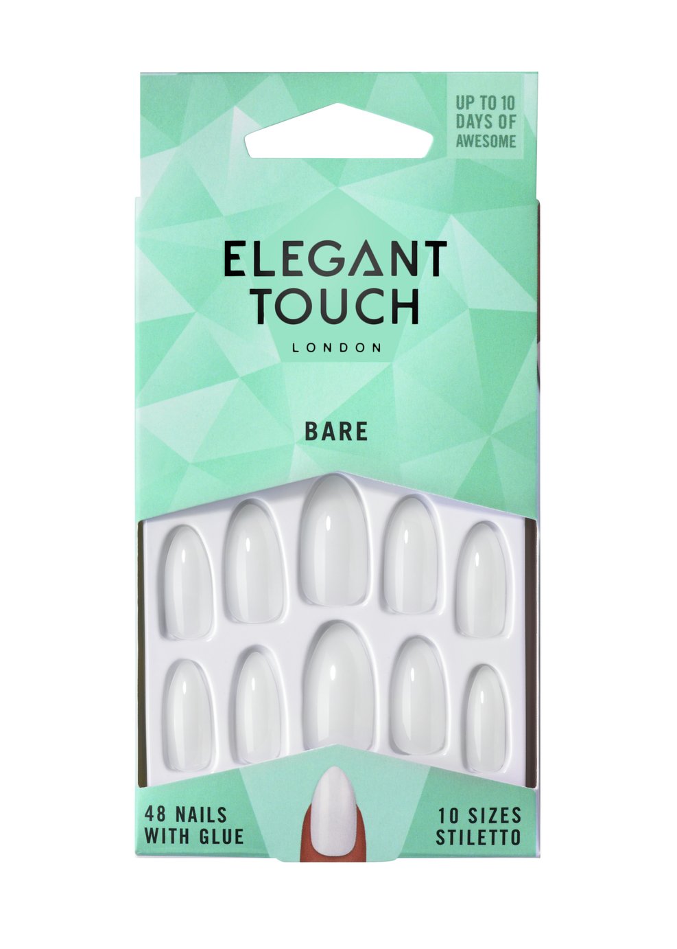 Elegant Touch Totally Bare Nails - Long