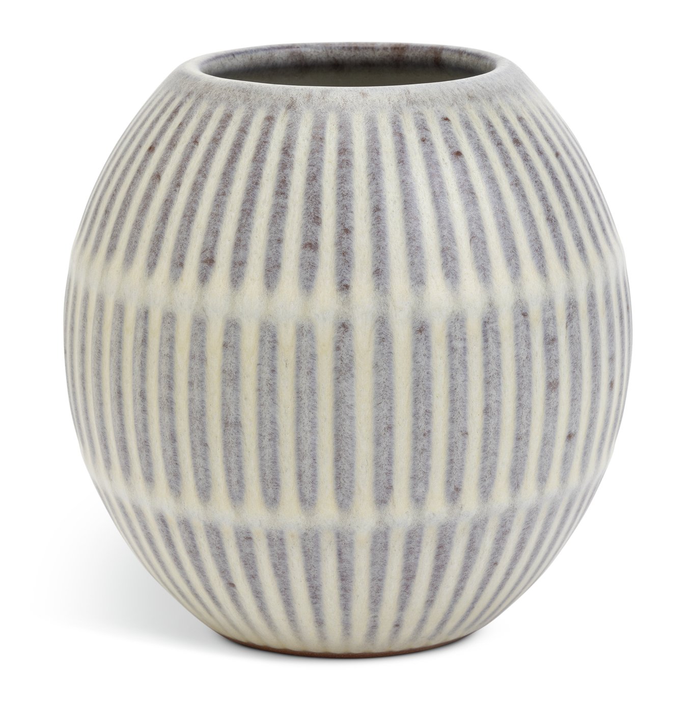 Habitat Carved Ceramic Bud Vase 