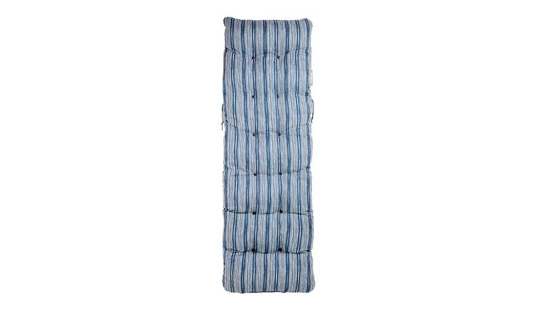 Buy Argos Home Coastal Stripe Garden Relaxer Chair Cushion