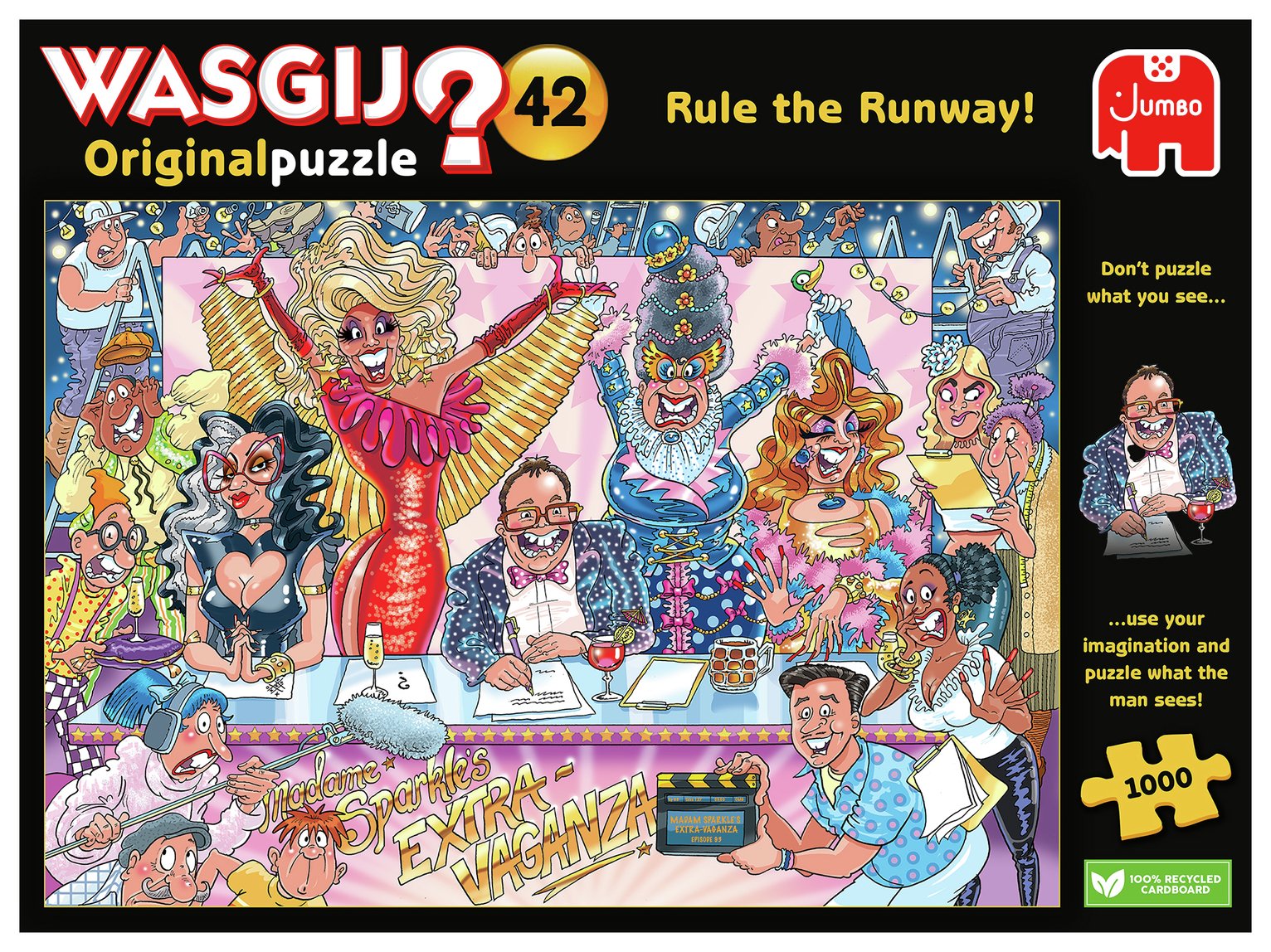 Wasgij Original 42 Rule The Runway 1000 Piece Jigsaw Puzzle