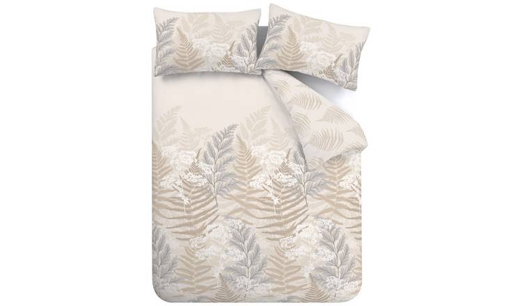 Catherine Lansfield Floral Foliage Duvet Cover Set