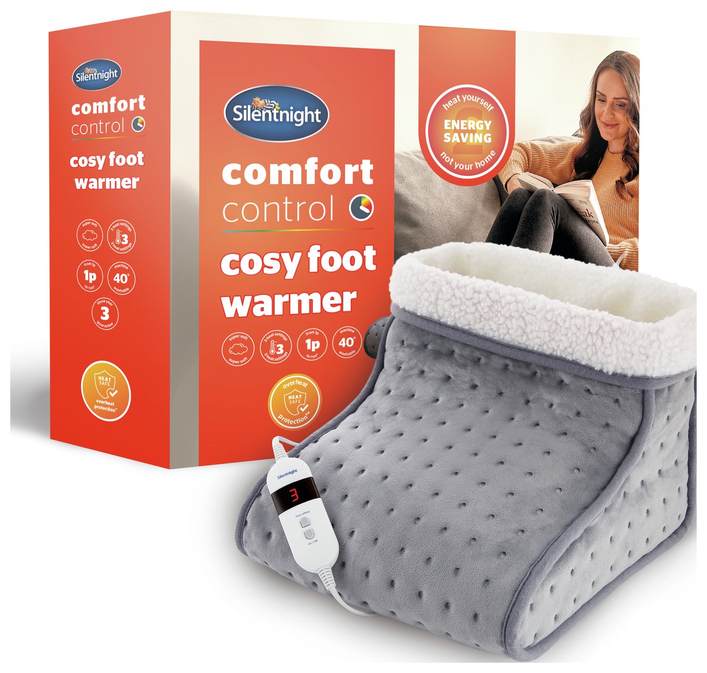 Silentnight Comfort Control Cosy Foot Warmer 