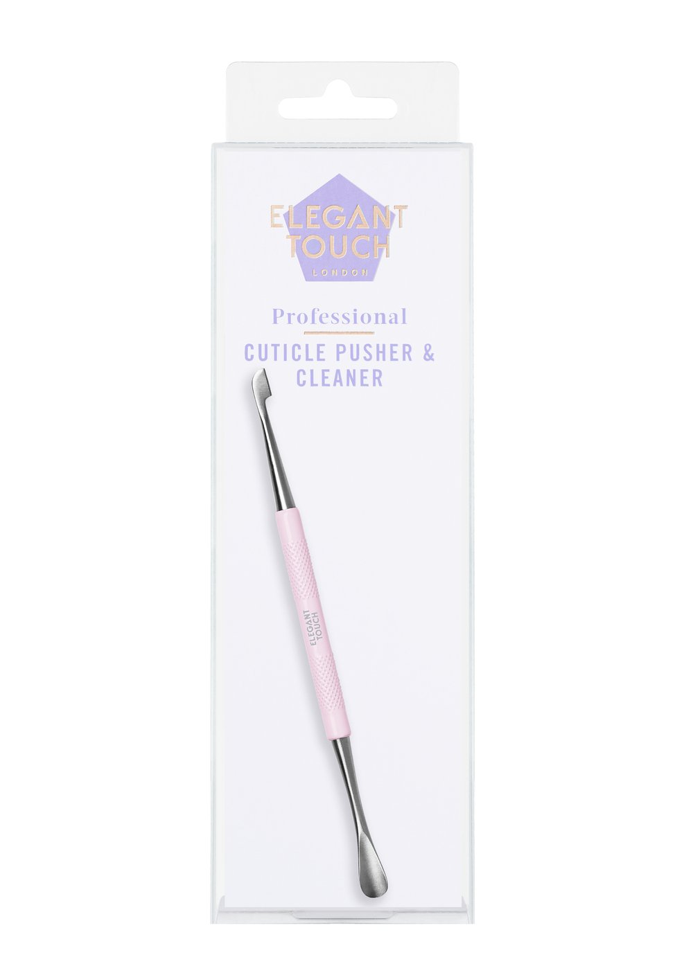 Elegant Touch Professional Cuticle Pusher & Nail Cleaner