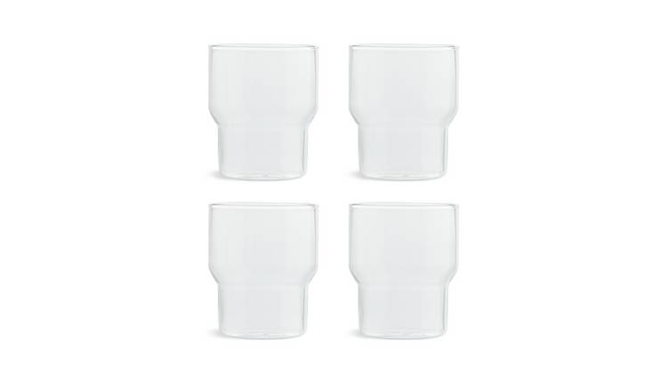 Designed by Sebastian Conran Set of 4 Tumbler Glasses