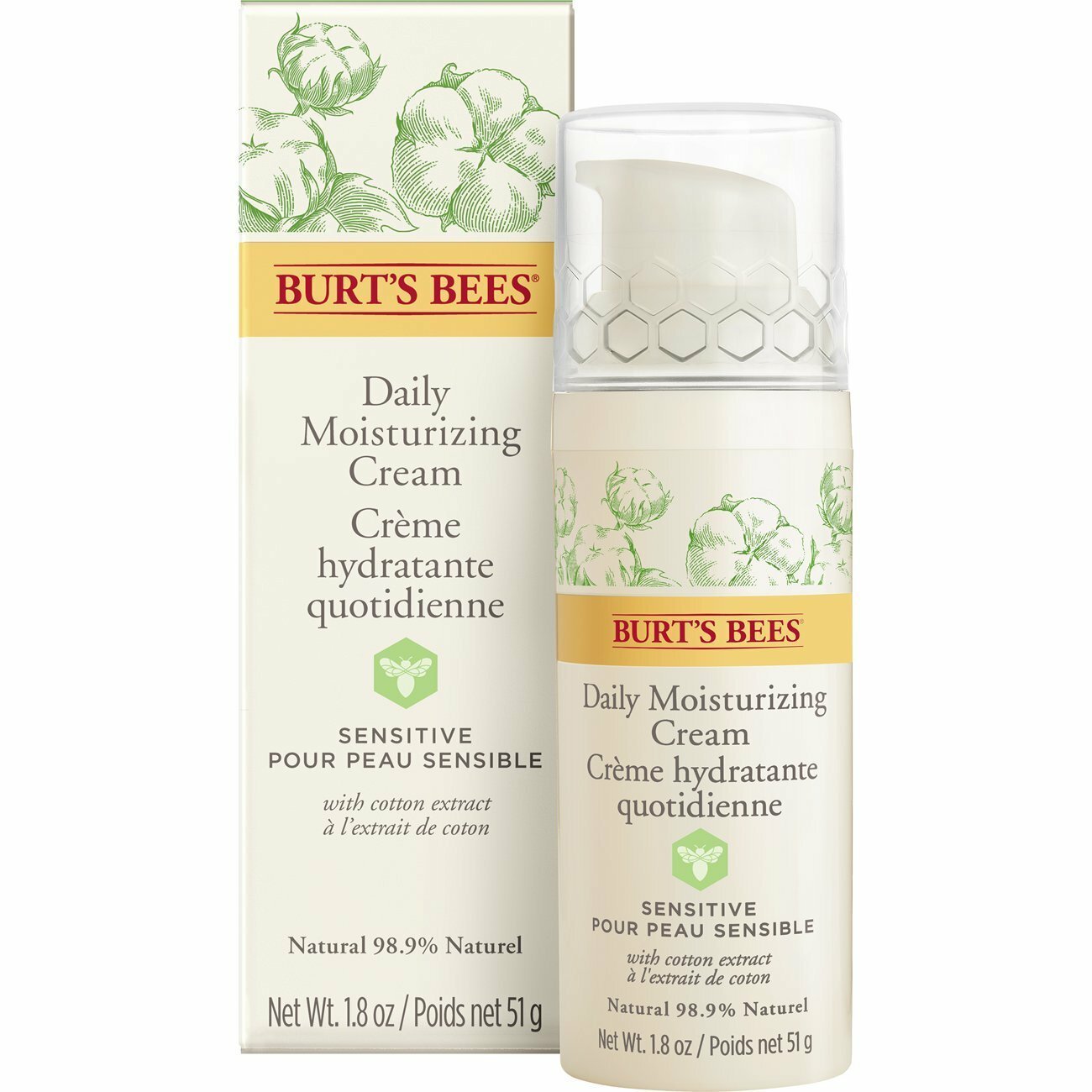 Burt's Bees Sensitive Day Cream - 50ml