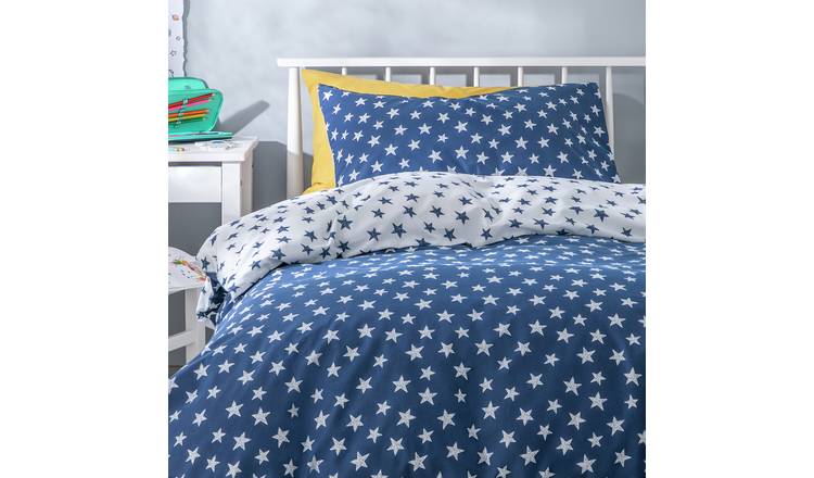 Buy Habitat Kids Reversible Star Navy Bedding Set Toddler Argos