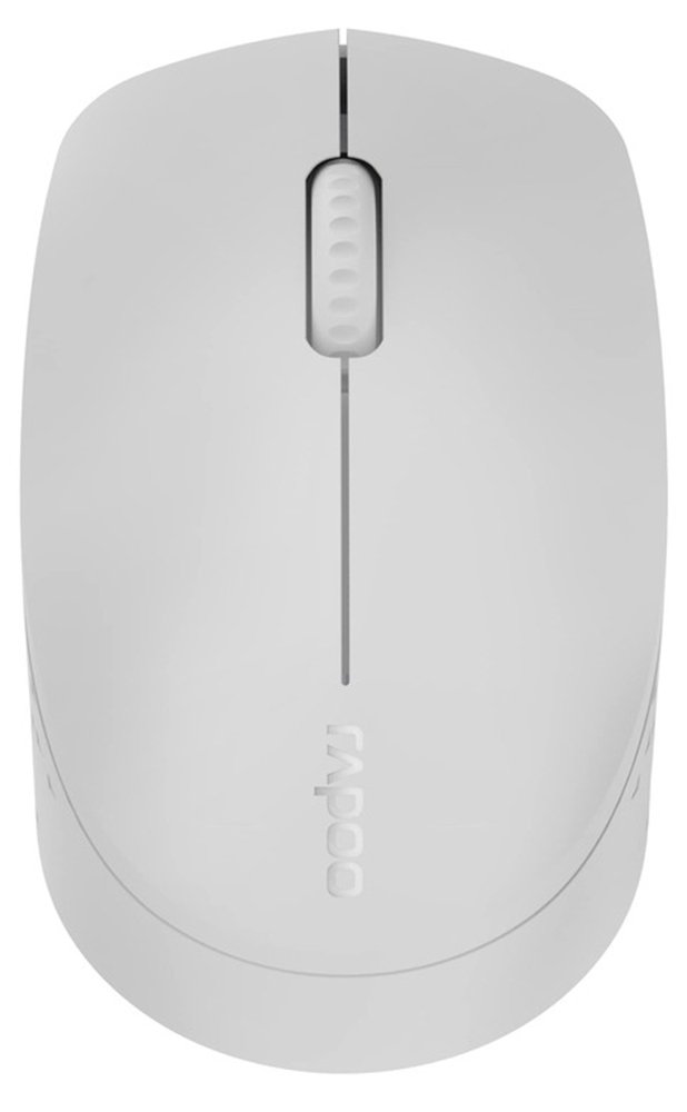 Rapoo M100 Multi-Mode Silent Wireless Mouse - Light Grey