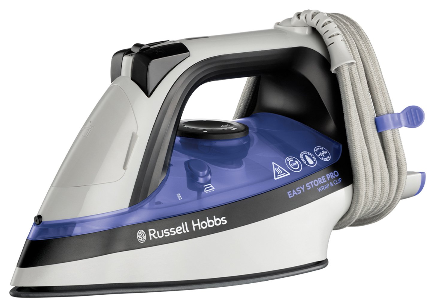 Russell Hobbs Easy Store Pro Wrap & Clip Steam Iron 26730