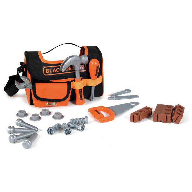 Smoby Black + Decker Role Play Toy Tool Case and Tools 0