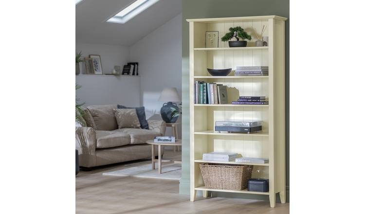 Argos tall deals white bookcase