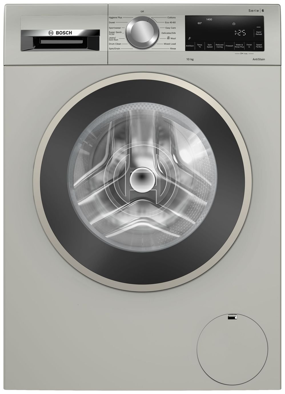 Bosch WGG245S2GB 10KG 1400 Spin Washing Machine - Silver