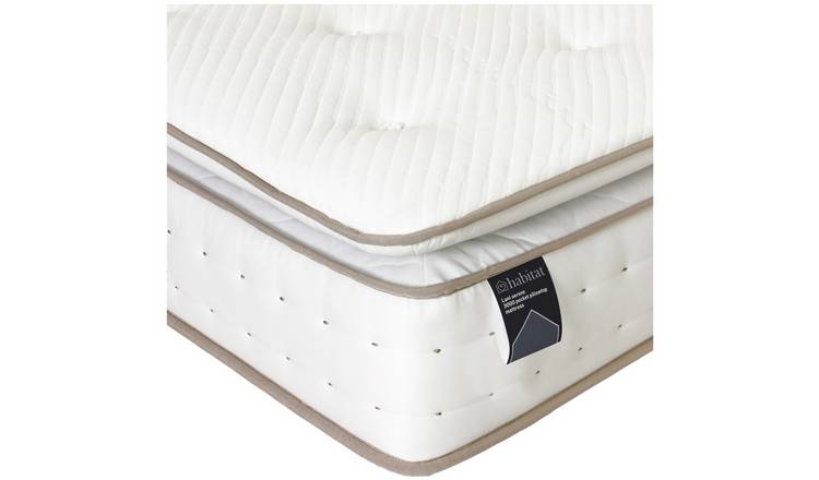 Habitat Lani Natural 3000 Pkt Pillowtop Mattress - Superking