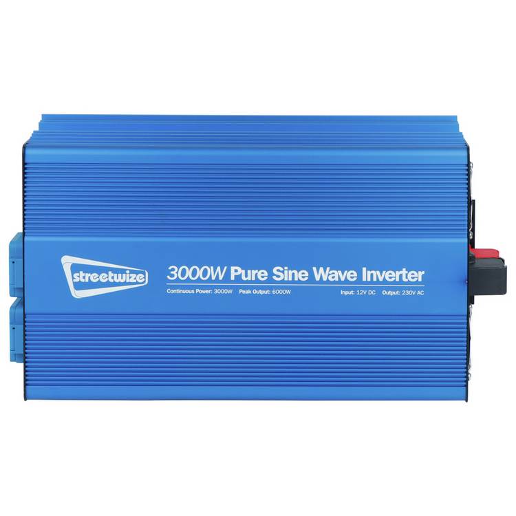 Streetwize SWPS13 Pure Sine Wave Invertor - 3000W 0