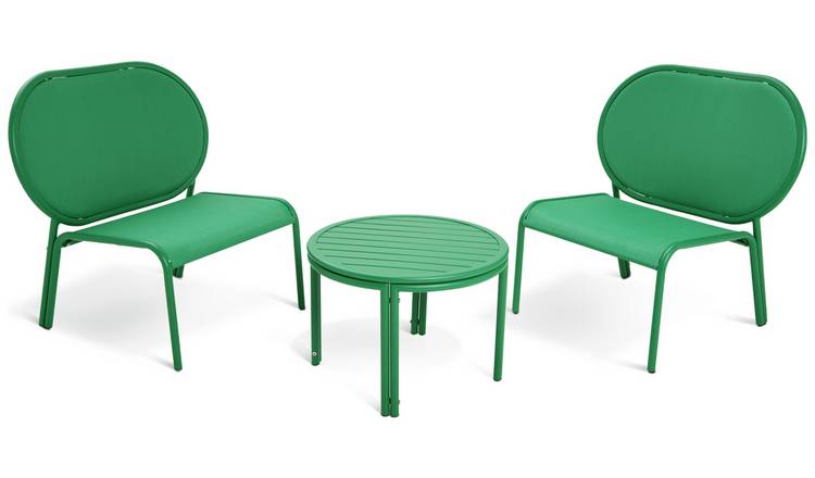 Argos sage deals green bistro set