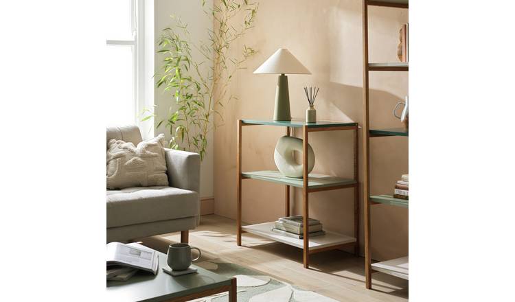 Habitat Jive Short Shelving Unit - Green