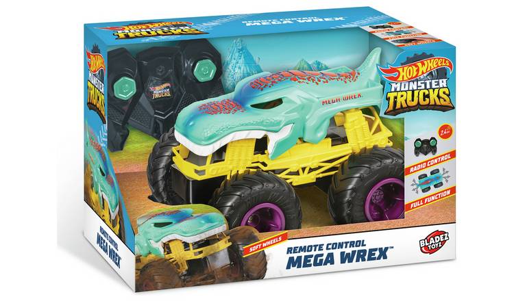 MEGA Hot Wheels Mega-Wrex Monster Truck Building Set with 1 Figure