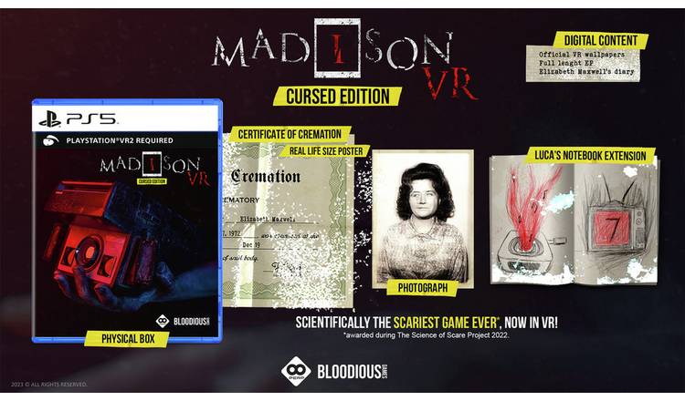 PlayStation VR MADiSON VR: Cursed Edition (PlayStation VR2 Required)