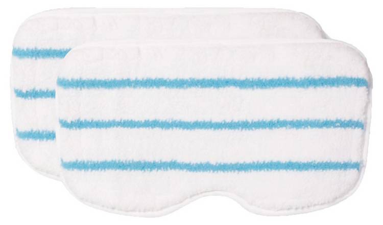 Bush Steam Mop Replacement Pads - Blue & White