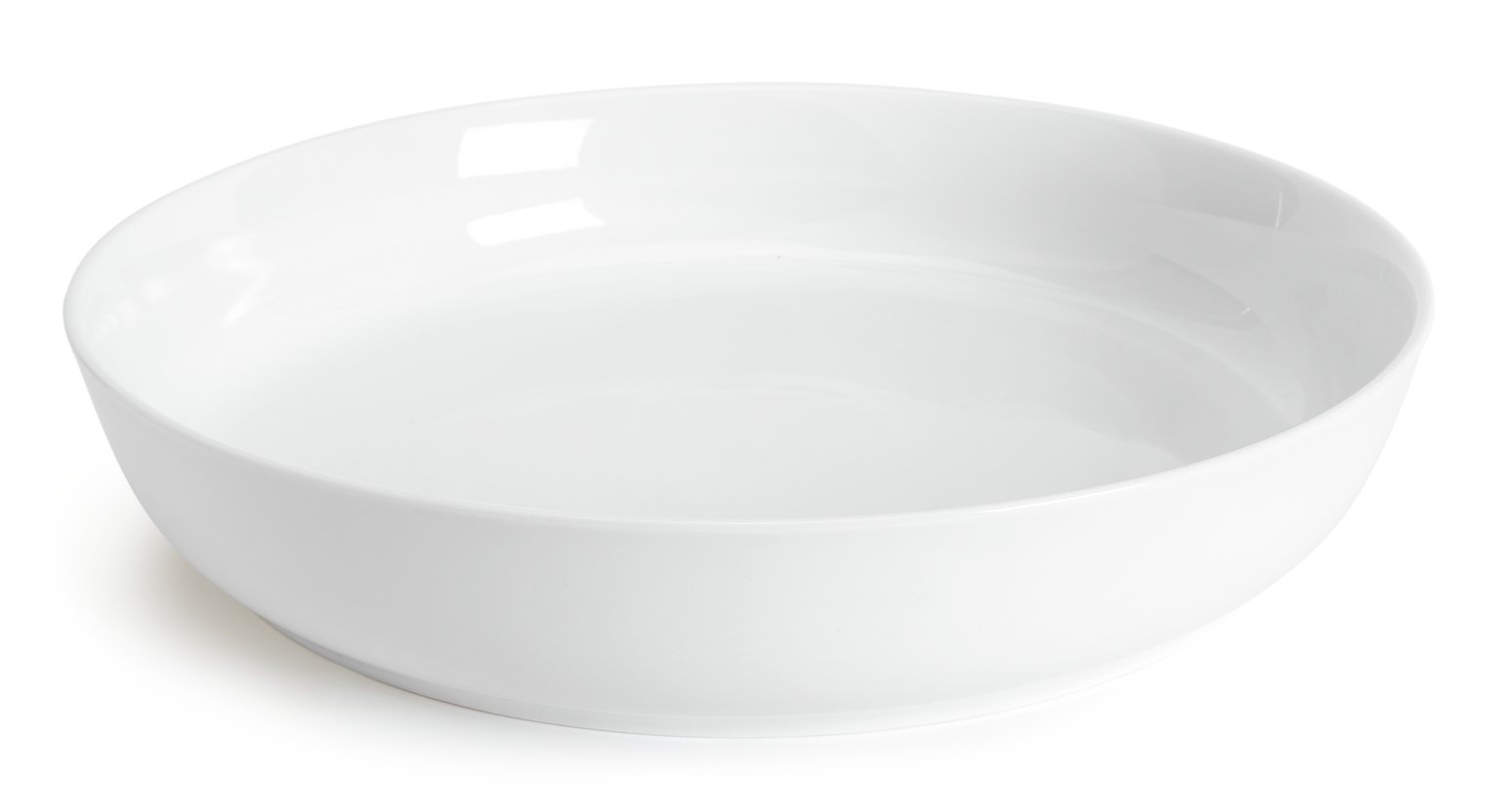 Habitat Riko Large Porcelain Serving Bowl - White