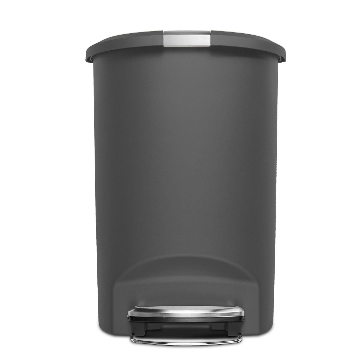 simplehuman 50 Litre Plastic Semi Round Pedal Bin Review