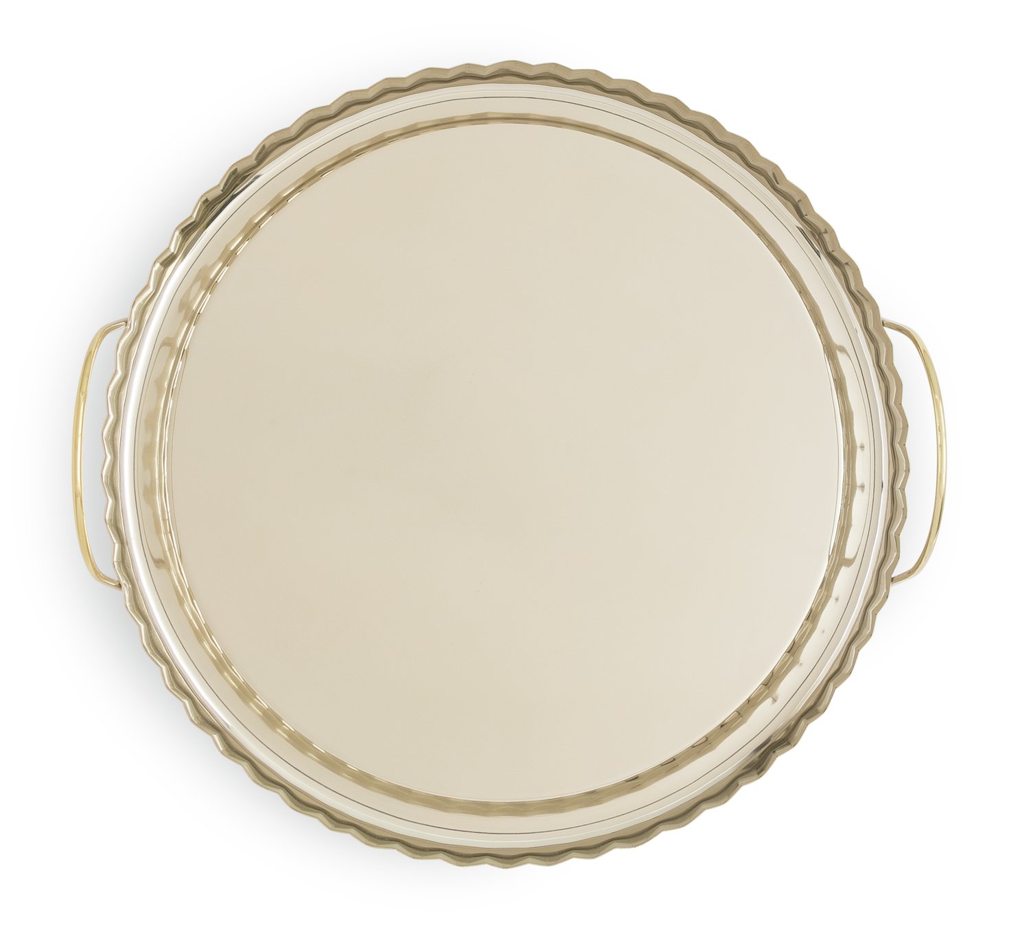 Habitat Gold Tone Tray