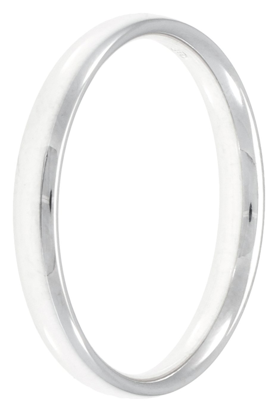 Revere Sterling Silver Wedding Band - Q