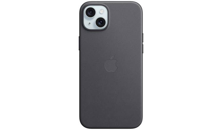 Apple iPhone 15 Plus FineWoven Phone Case With MagSafe Black