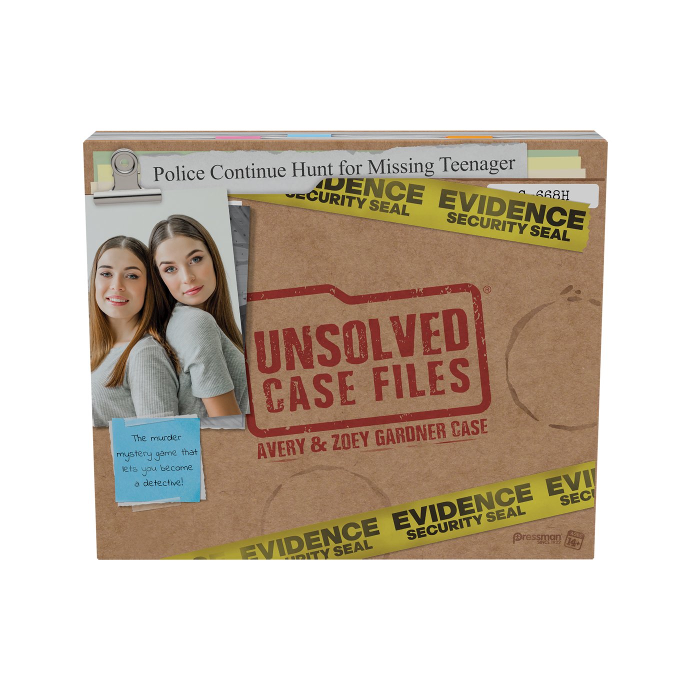 Goliath Games Unsolved Casefile Avery Gardner