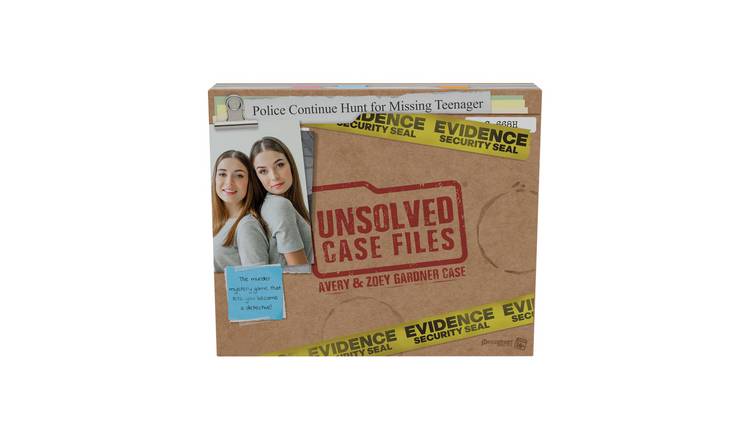 Goliath Games Unsolved Casefile Avery Gardner