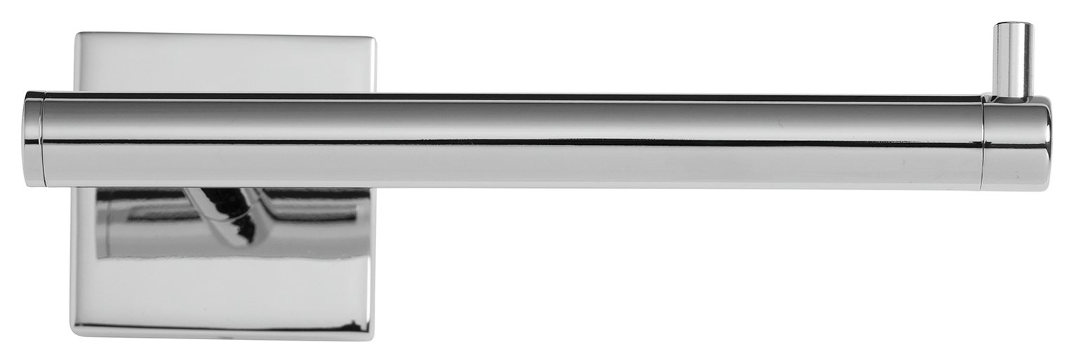 Croydex Chester Flexi-Fix Toilet Roll Holder - Chrome