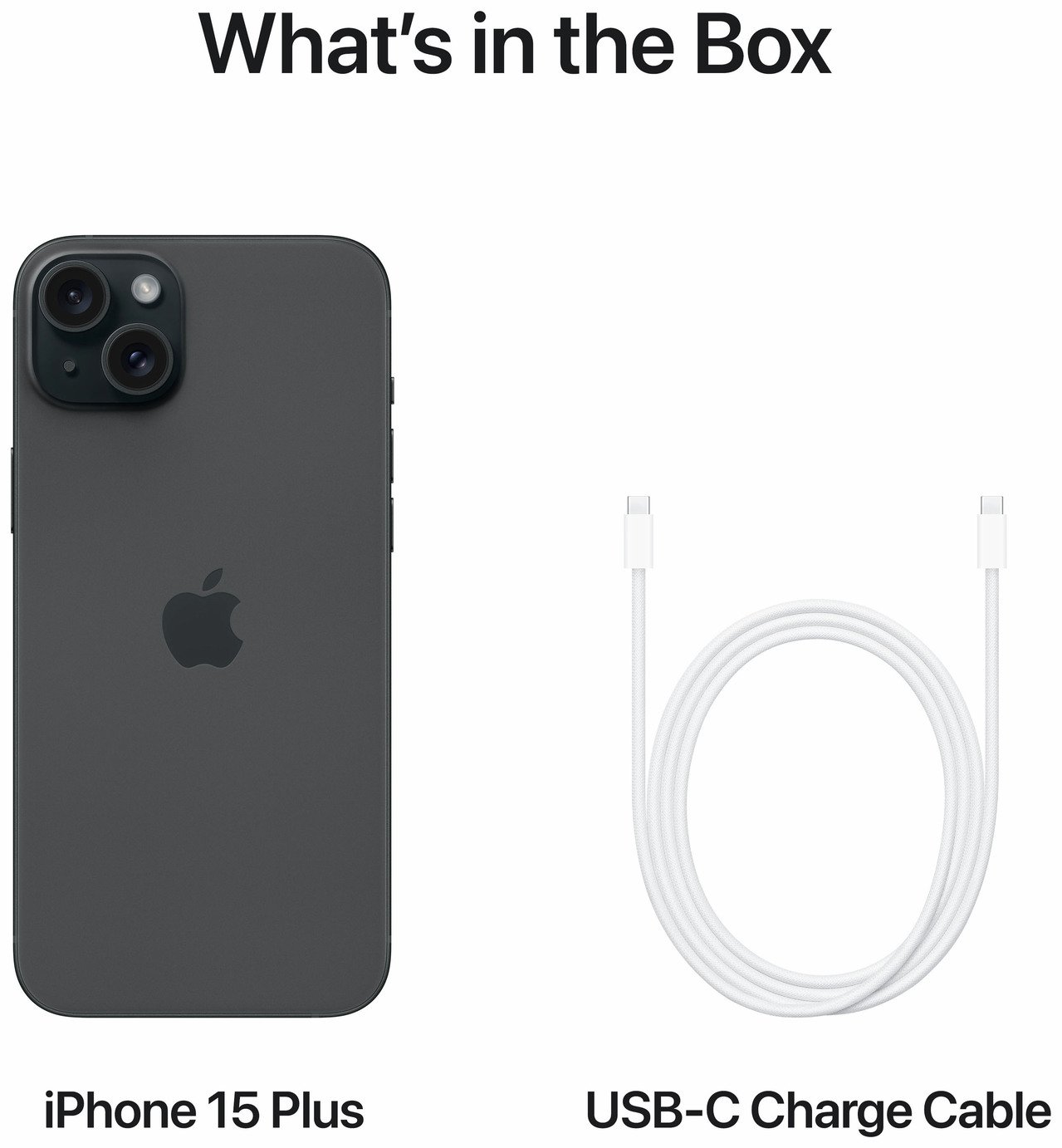 Buy SIM Free iPhone 15 Plus 5G 128GB Mobile Phone - Black | SIM