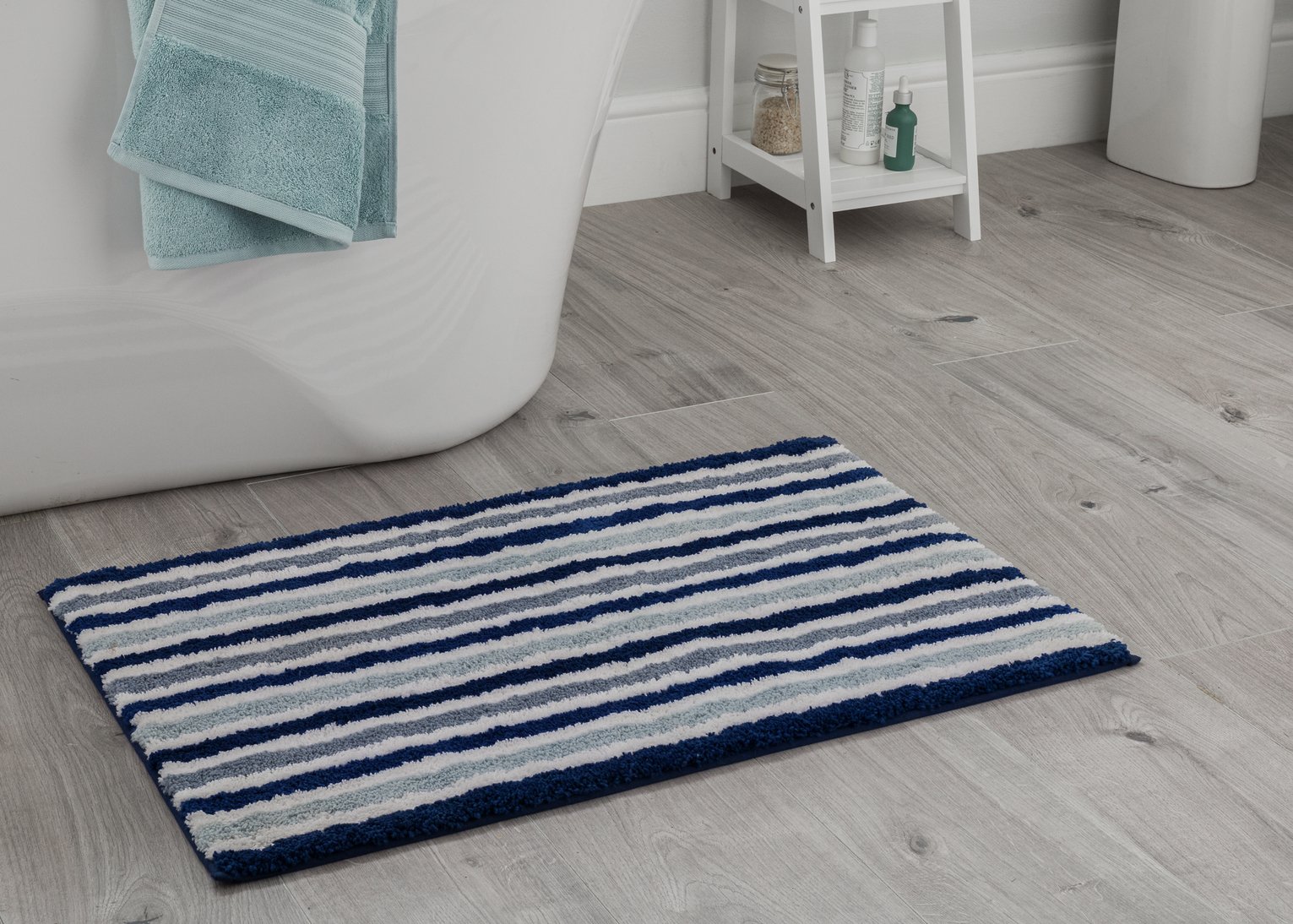 Argos Home Chunky Stripe Bath Mat Review