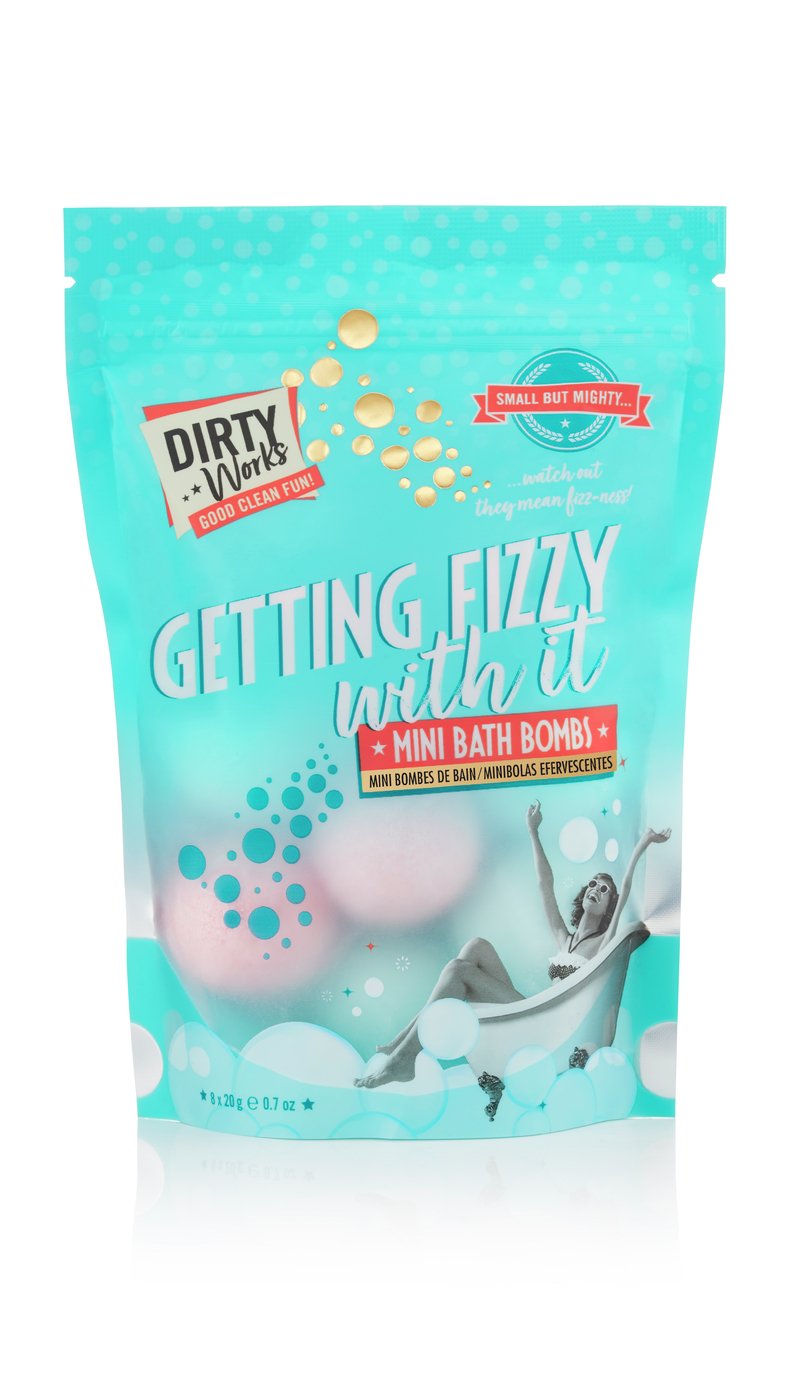 Dirty Works Fizzer Pouch Mini Bath Bombs