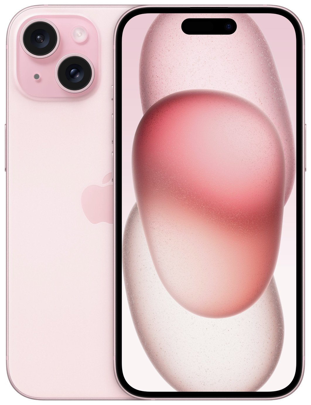 SIM Free iPhone 15 5G 128GB Mobile Phone - Pink