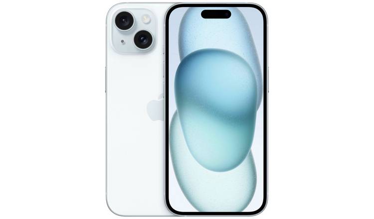 SIM Free iPhone 15 Plus 5G 256GB Mobile Phone - Blue