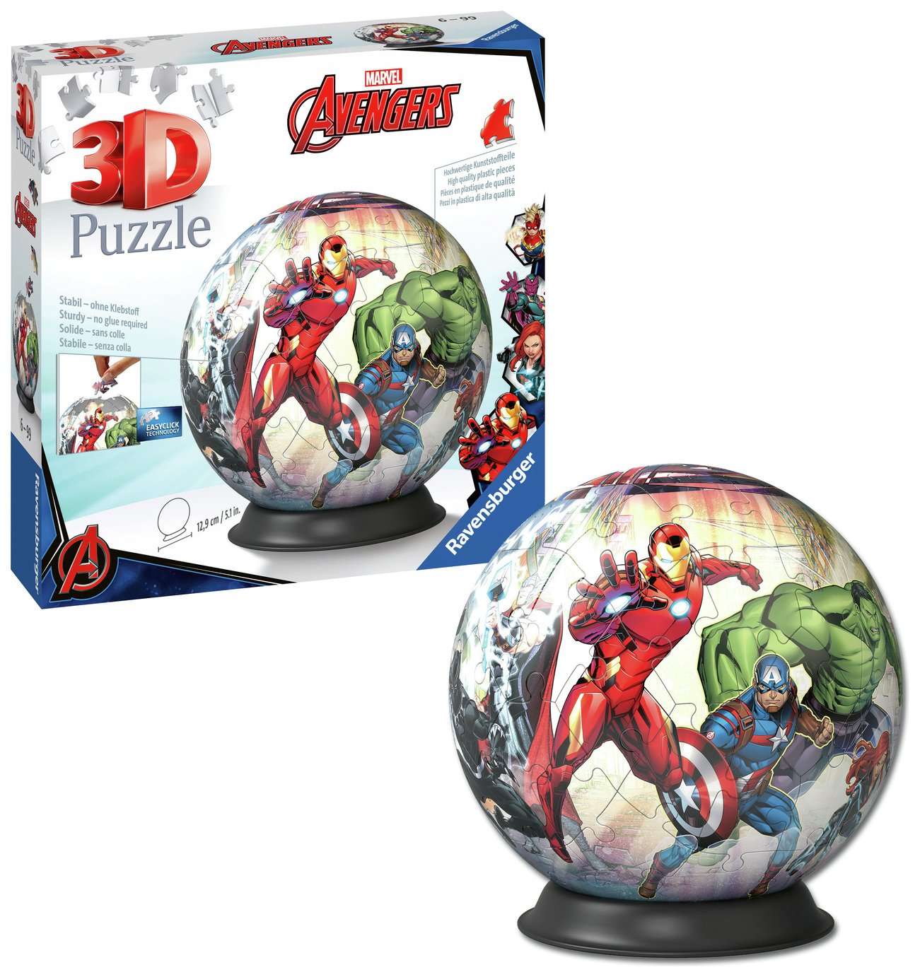 Avengers 3D Puzzle 72 Piece Puzzle