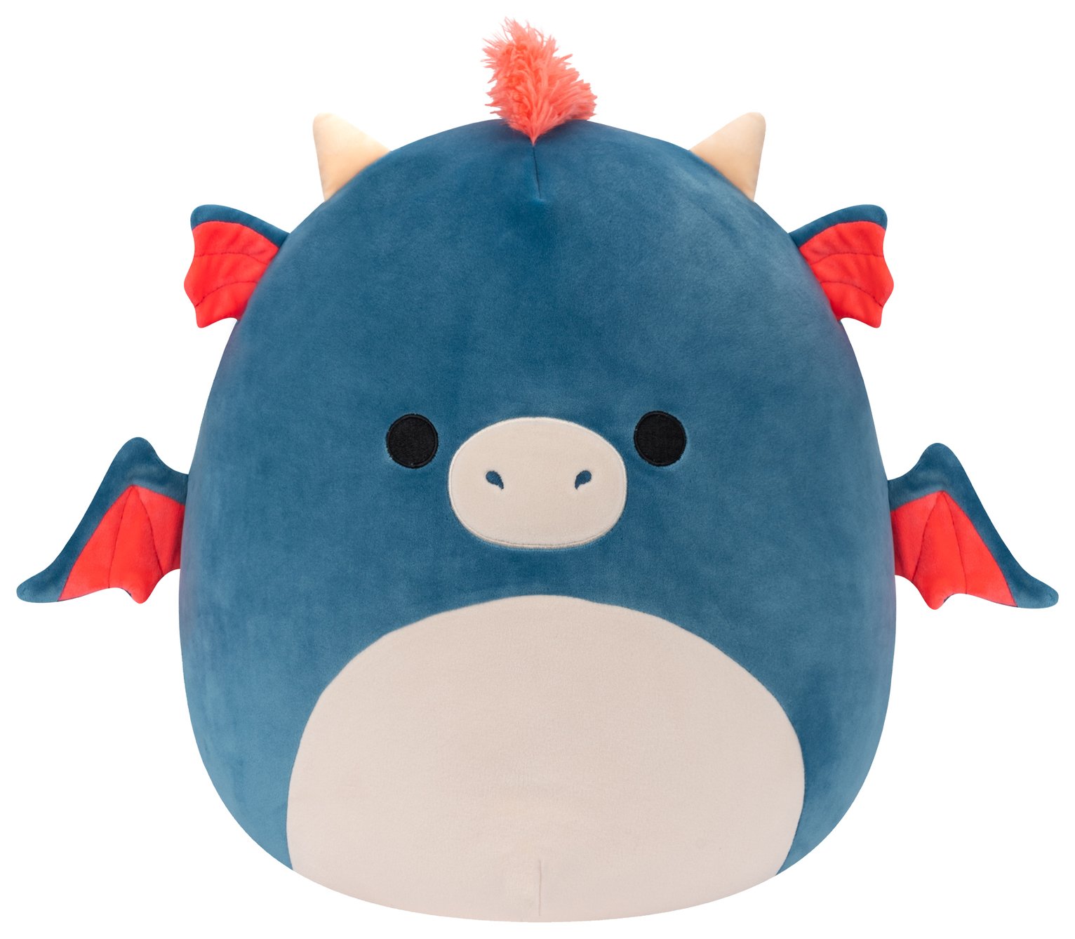 Original Squishmallows 20-inch - Carin Blue & Orange Dragon