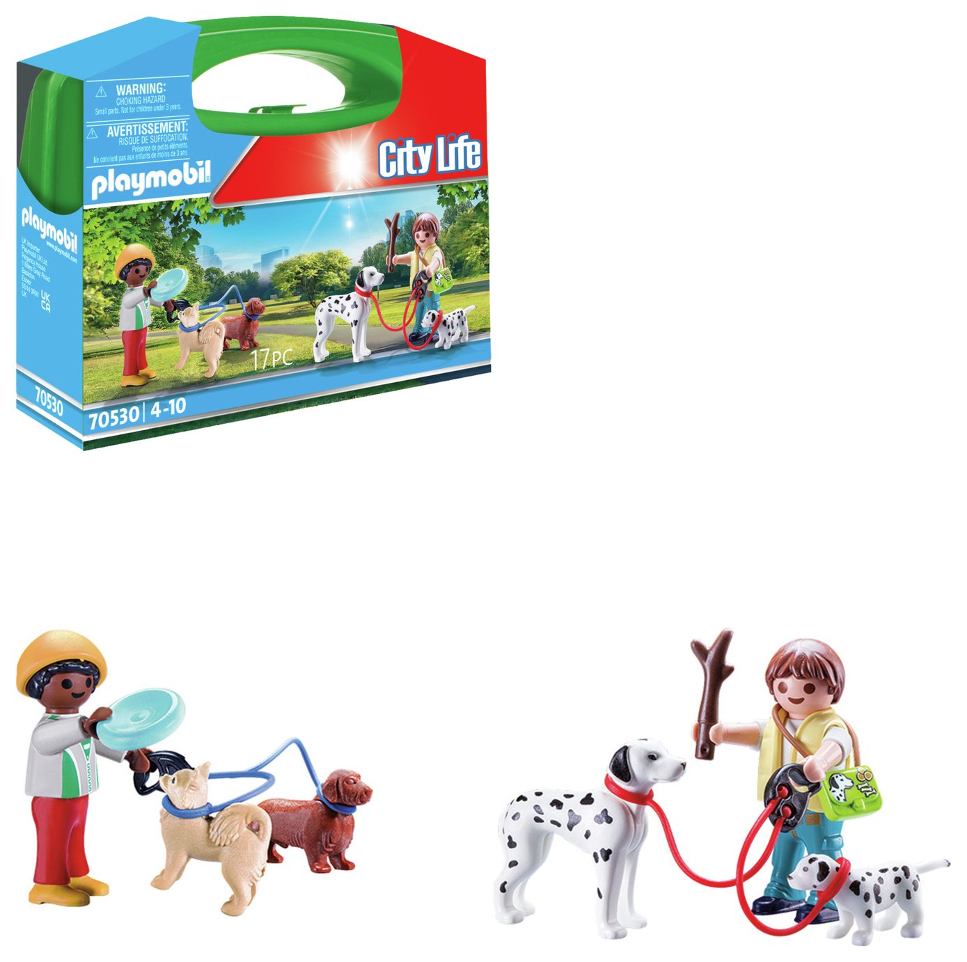 Playmobil 70530 City Life Puppy Playtime Small Carry Case