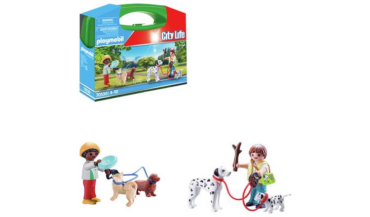 Playmobil 70530 City Life Puppy Playtime Small Carry Case