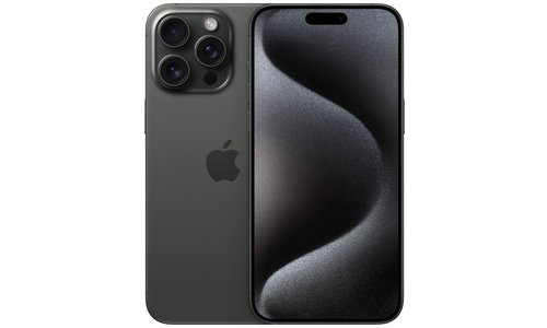 SIM Free iPhone 15 Pro Max 5G 256GB Mobile Phone - Black