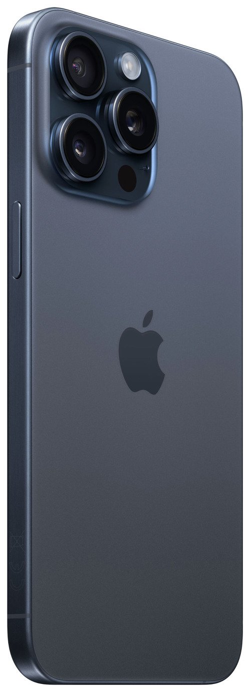 Buy SIM Free iPhone 15 Pro Max 5G 256GB Mobile Phone - Blue | SIM