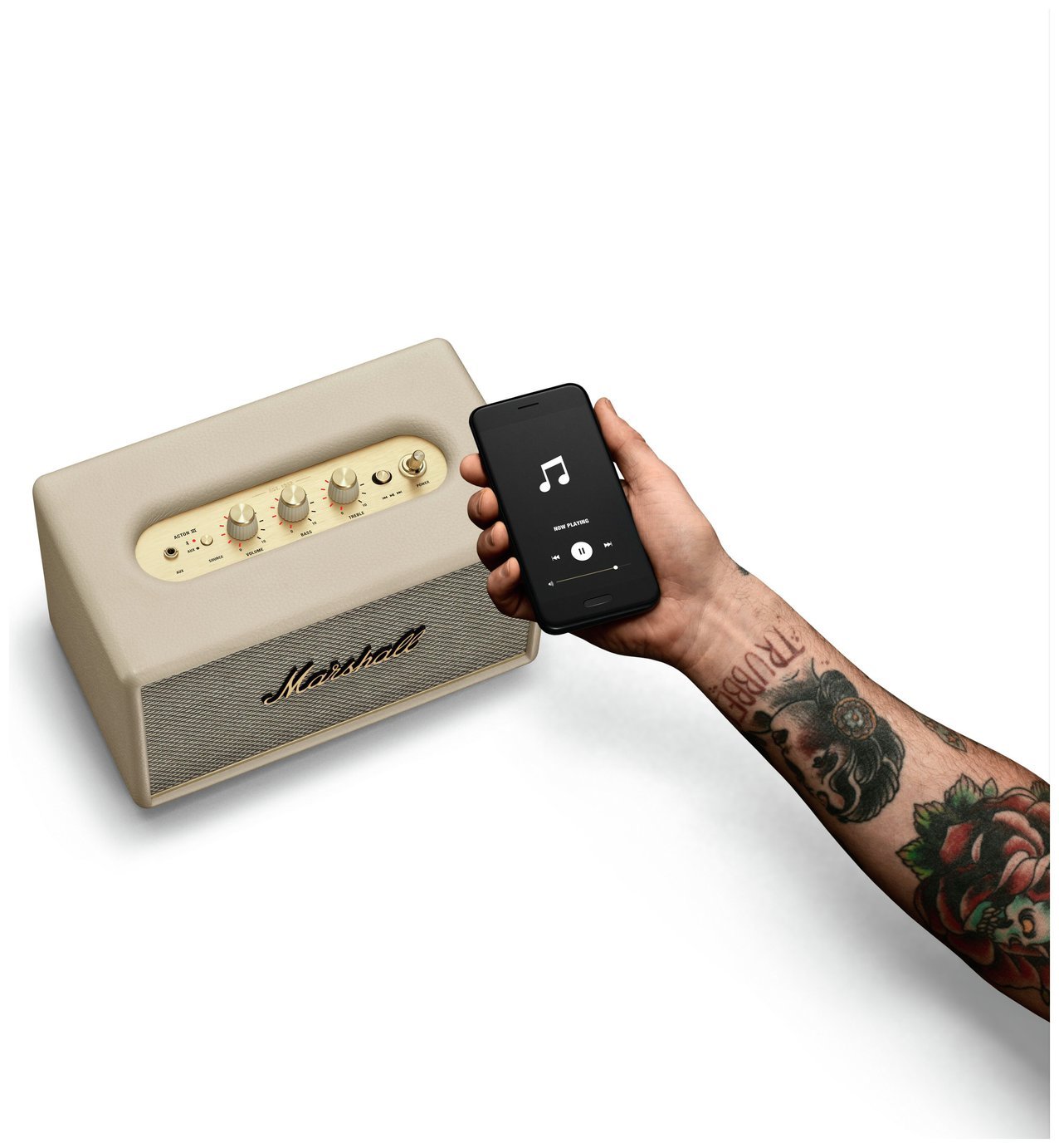 Buy Marshall Acton III Home Speaker - Cream | Wireless speakers