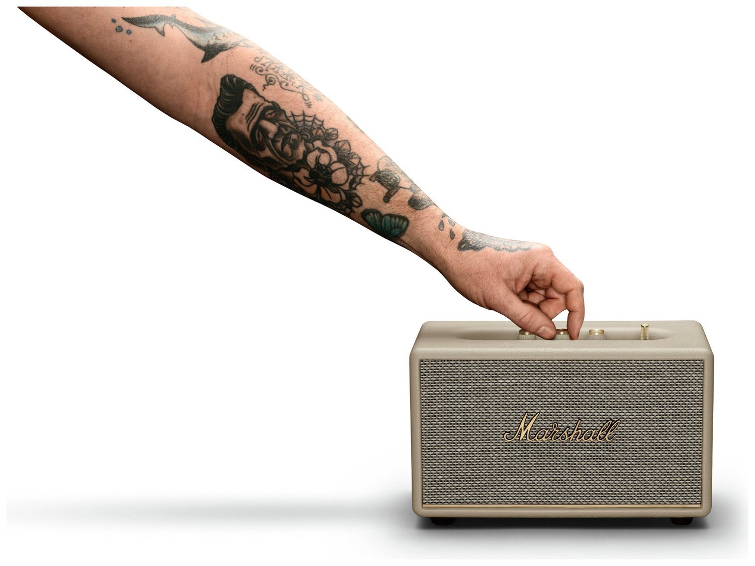 Buy Marshall Acton III Home Speaker - Cream | Wireless speakers