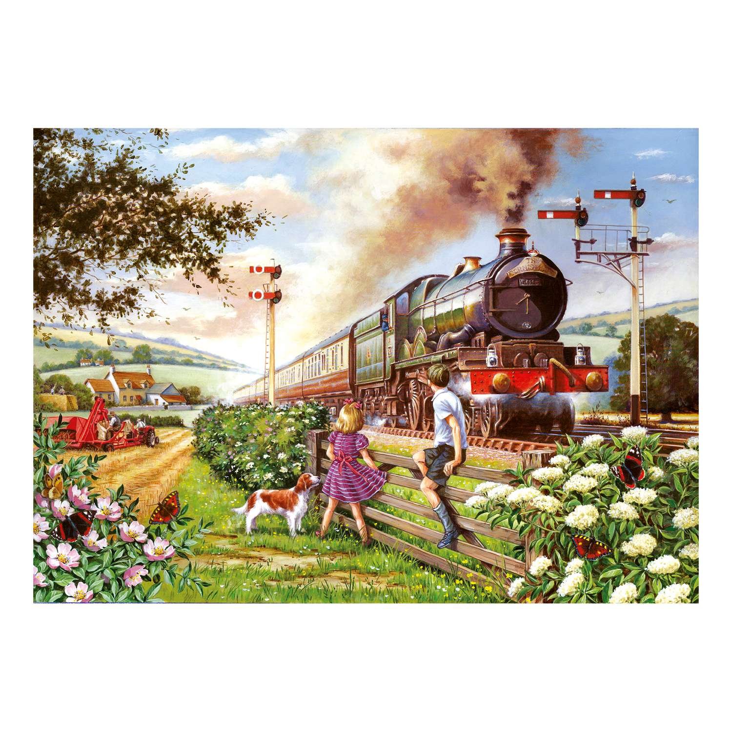 The House of Puzzles Railway Children 1000 Piece Jigsaw Puzzle - Image 2