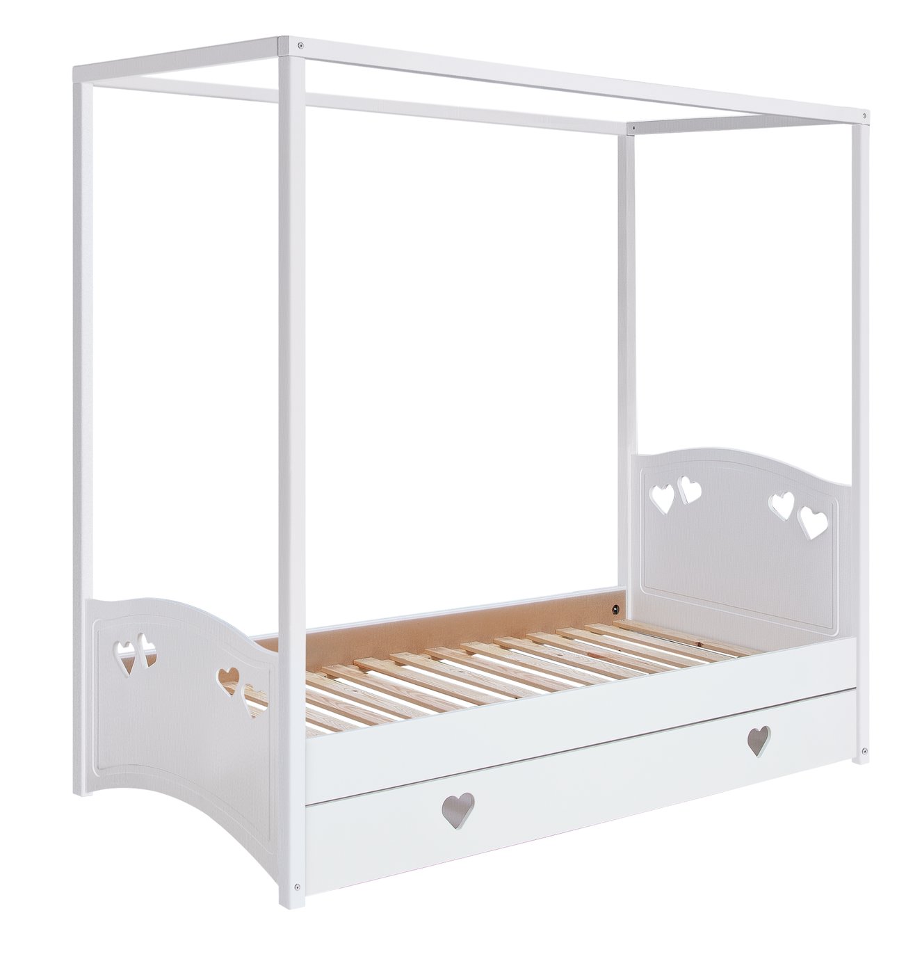 Argos Mia Single 4 Poster Bed Frame with Ashley Mattress Reviews