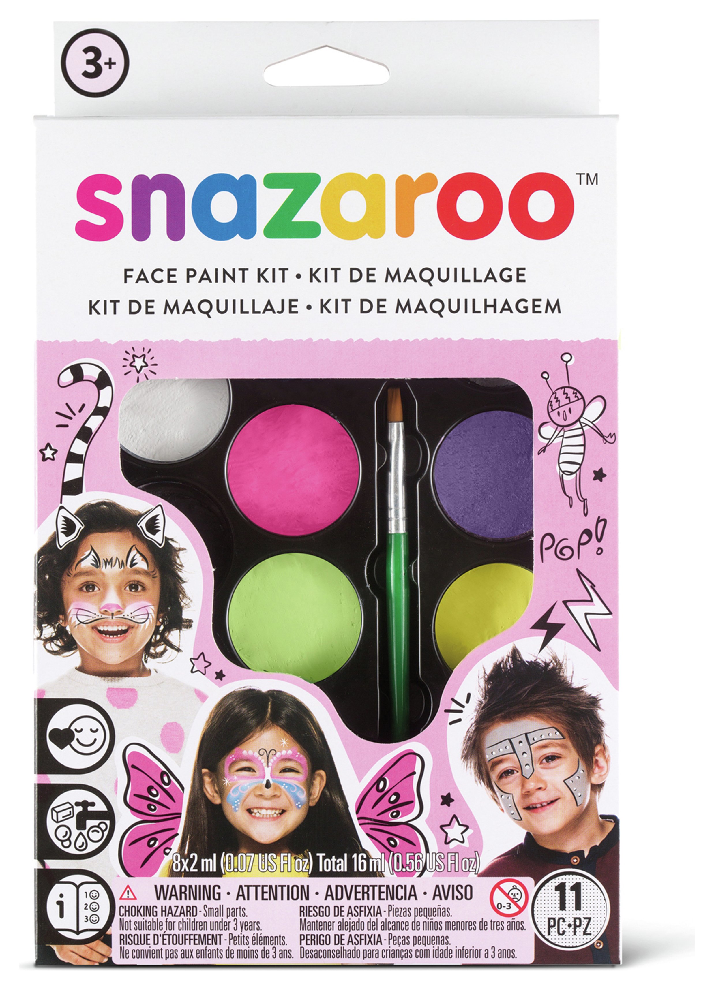 Snazaroo Pastels Face Paint Kit Review